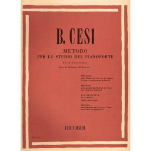 B.CESI - METODO PER LO STUDIO DEL PIANOFORTE -  FASE 3: ARPEGGI
