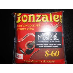 Gonzales corda singola per chitarra acustica 5°