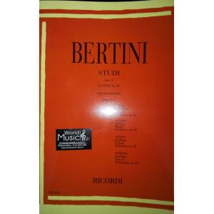 Bertini Studi per pianoforte fasc. 2 Edizione Ricordi E.R.494