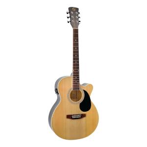 CHITARRA ACUSTICA MINI JUMBO CUTAWAY CON TOP IN ABETE E PREAMP