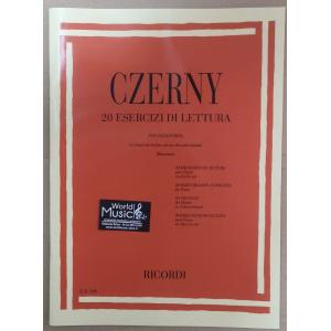 CZERNY C. - 20 ESERCIZI DI LETTURA PER PIANOFORTE