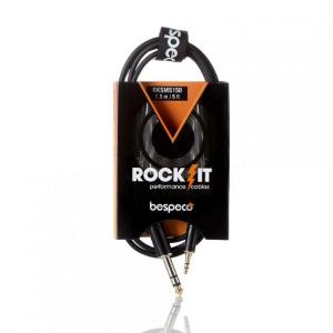 Bespeco RKSMS300 Rock-It Cavo Audio 3,5 mm a 6,3 mm Stereo 3 Metri
