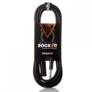Bespeco RKJX600 Rock-It Cavo Audio per Speaker Attivo XLR Maschio-Jack 6.3mm, 6m