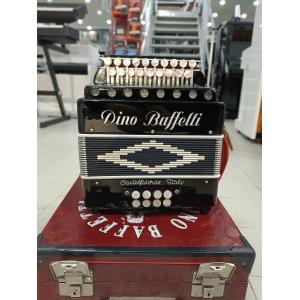 ORGANETTO DINO BAFFETTI 8 BASSI DOPPIA FILA USATO TONALITA' LA/RE
