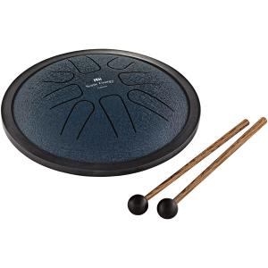 Sonic Energy SSTD2NB Navy Blue  Steel Tongue Drum in Acciaio per Meditazione e Terapia Sonora