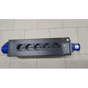 POWERBOX Ciabatta CEE Input + Link CEE 16A + 5 prese universali