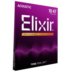 ELIXIR 16002 CORDIERA PER ACUSTICA PHOSPHOR BRONZE EXTRA LIGHT - 010/047
