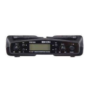 EIKON WM700DMA SISTEMA MICROFONICO WIRELESS DOPPIO UHF PALMARE DINAMICO (BANDA A)