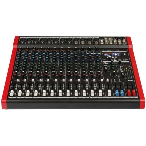 PROEL MQ1642X MIXER ANALOGICO PROFESSIONALE 16 INGRESSI CON DSP, USB E BLUETOOTH
