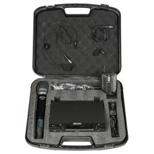 EIKON WM900DKIT SISTEMA MICROFONICO WIRELESS UHF CON PALMARE, ARCHETTO E LAVALIER
