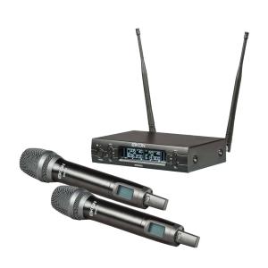 EIKON WM900DM SISTEMA MICROFONICO WIRELESS UHF DOPPIO PALMARE