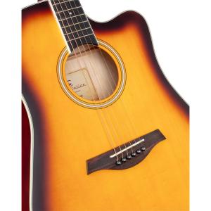 SOUNDSATION MEADOW DNCE-SBT CHITARRA ACUSTICA DREADNOUGHT CUTAWAY AMPLIFICATA