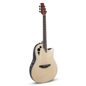 Applause by Ovation AE 44-4S Mid Cutaway Natural Satin - Chitarra elettroacustica