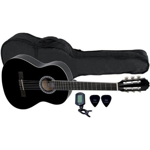 GEWA SET CHITARRA CLASSICA 4/4 CON ACCESSORI - NERA