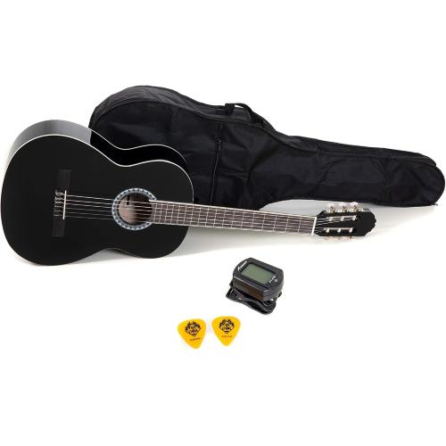 GEWA SET CHITARRA CLASSICA 4/4 CON ACCESSORI - NERA