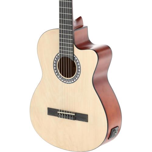 GEWA CHITARRA CLASSICA 4/4 ELETTRIFICATA NATURAL