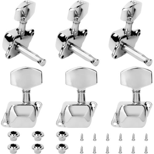 SET 6 PEZZI MECCANICHE PER CHITARRA ACUSTICA 3R3L