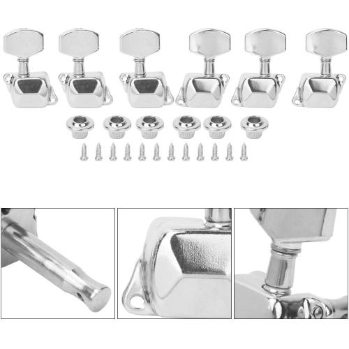 SET 6 PEZZI MECCANICHE PER CHITARRA ACUSTICA 3R3L