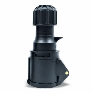 Spina mobile industriale 230V 16A IP44 poli 2P+E FEMMINA