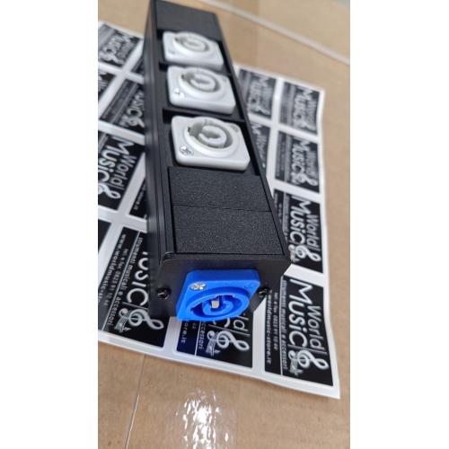 DISTRIBUTORE POWERCON CON 3 FEMMINA - 1 MASCHIO INGRESSO-1 USCITA FEMMINA