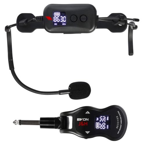 EIKON EKJH   Sistema Microfono Wireless UHF Headset con Trasmettitore e Ricevitore Integrati