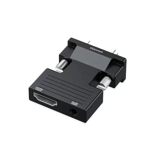 Adattatore audio convertitore HDMI femmina a VGA maschio per set-top box per computer HD per proiettore