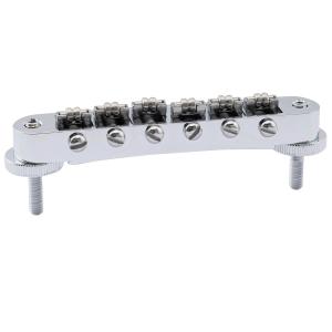 Bridge Saddle Roller Musiclily Pro da 10,4 mm ABR Tune-O-Matic Bridge con palo M4 per chitarra elettrica stile LP