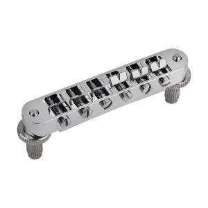 Ponte a sella fissa per chitarra elettrica 6 corde Ponte Tune-O-Matic stile ABR-1 cromato per chitarra elettrica ABR LP SG 
