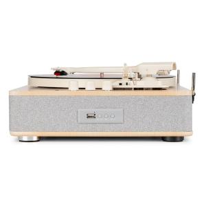 Fenton RP162S - Giradischi in vinile Bluetooth con altoparlanti integrati, colore acero, 33, 45 e 78 giri,Bluetooth
