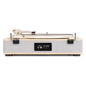 Fenton RP162S - Giradischi in vinile Bluetooth con altoparlanti integrati, colore acero, 33, 45 e 78 giri,Bluetooth