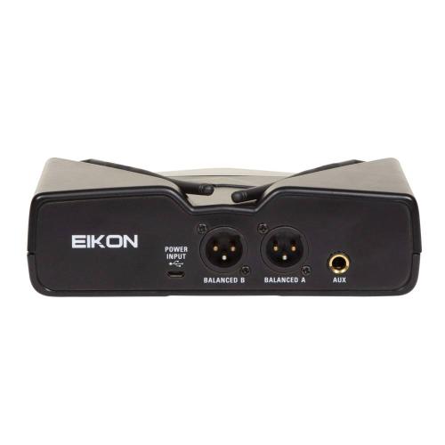 EIKON WM300DH KIT DI MICROFONI WIRELESS LAVALIER, AD ARCHETTO CON TRASMETTITORE BODYPACK E RICEVITORE