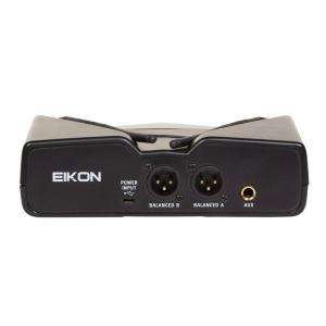 EIKON WM300DH KIT DI MICROFONI WIRELESS LAVALIER, AD ARCHETTO CON TRASMETTITORE BODYPACK E RICEVITORE