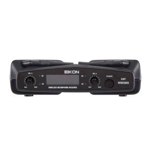 EIKON WM300DH KIT DI MICROFONI WIRELESS LAVALIER, AD ARCHETTO CON TRASMETTITORE BODYPACK E RICEVITORE
