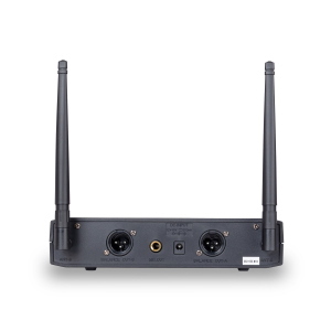 SOUNDSATION SISTEMA WIRELESS COMPATTO UHF DOPPIO A 300 CANALI CON 2 MICROFONI PALMARI A1 (520-550 MHZ)