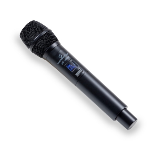 SOUNDSATION SISTEMA WIRELESS COMPATTO UHF DOPPIO A 300 CANALI CON 2 MICROFONI PALMARI A1 (520-550 MHZ)