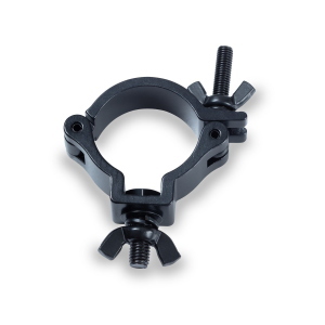 MORSETTO IN ALLUMINIO DA 41-53 MM 100 KG NERO TUV