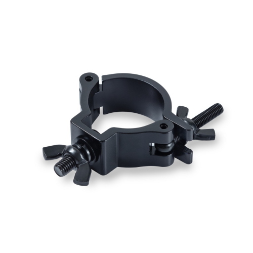 MORSETTO IN ALLUMINIO DA 41-53 MM 100 KG NERO TUV