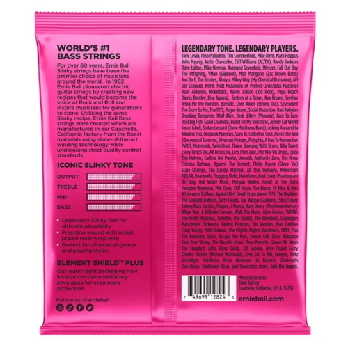 ERNIE BALL 2824 Super Slinky Nickel Wound 5-Strings Bass 40-125