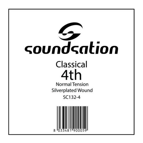 SOUNDSATION SC132-4 CORDA Singola per classica RE (4) 