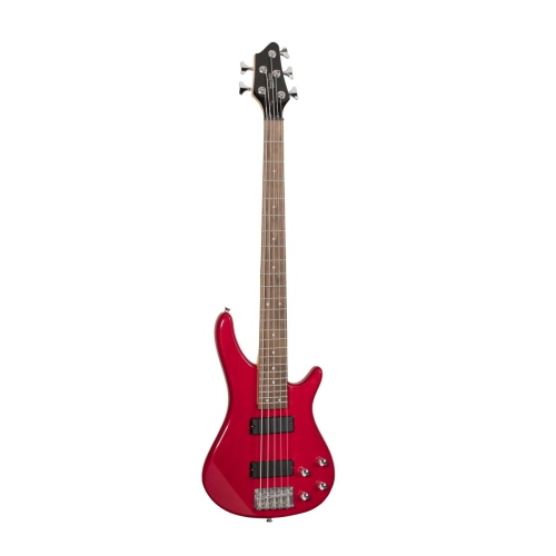 SOUNDSATION  GUNBARREL-5 TRD BASSO ELETTRICO CON PICK UP AL PONTE E AL MANICO (VERSIONE 5 CORDE)