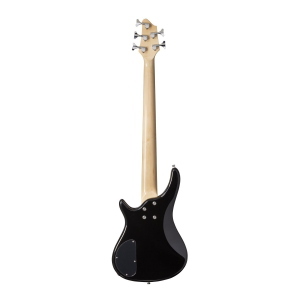 SOUNDSATION  GUNBARREL-5 BK BASSO ELETTRICO CON PICK UP AL PONTE E AL MANICO (VERSIONE 5 CORDE)