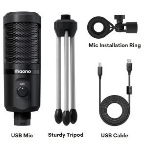 MAONO AU-PM461TR KIT MICROFONO USB PORTATILE AU-PM461TR