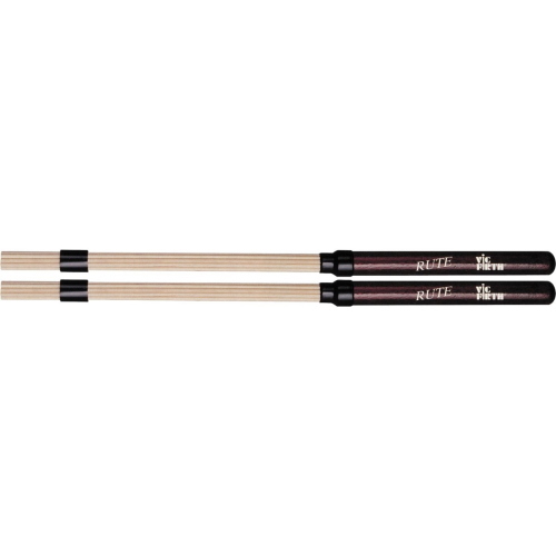 VIC FIRTH RUTE Spazzola con 16 Doghe in Legno