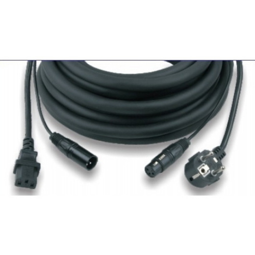 SOUNDSATION  PF100-20 CAVO PHONO-RETE PER DIFFUSORI ATTIVI (3X1.5MM² - 2X0.22MM², 20MT)