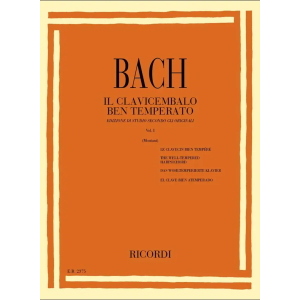 BACH - Il Clavicembalo Ben Temperato Vol.1