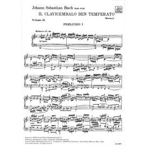 BACH Il Clavicembalo Ben Temperato Volume II