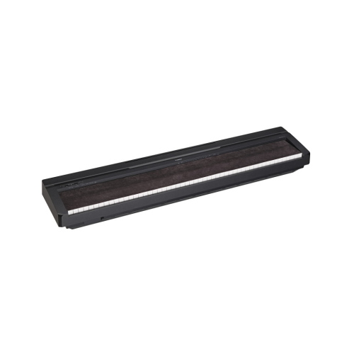 COPRITASTIERA PER PIANO DIGITALE 88 TASTI IN ULTRAMICROFIBRA IN COLORE NERO