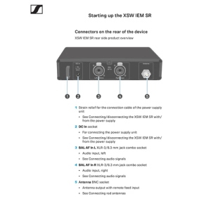 SENNHEISER XSW IEM Set - B Band (B-STOCK)