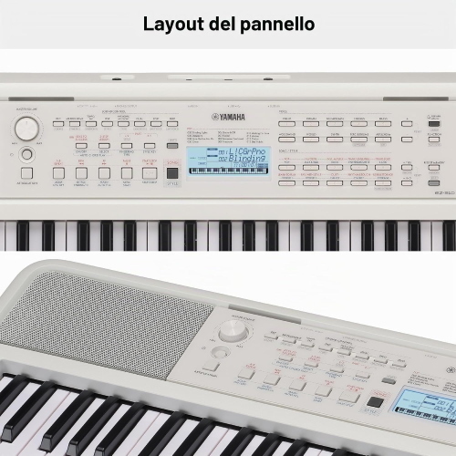 Yamaha EZ310 TASTIERA PORTATILE A 61 TASTI SENSIBILI AL TOCCO
