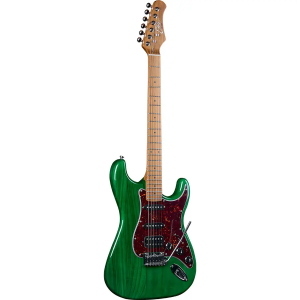 Eko Guitars ST-451 Transparent Green